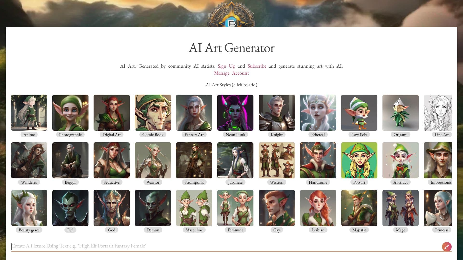 EBank - AI Art Generator + AI Art Search image