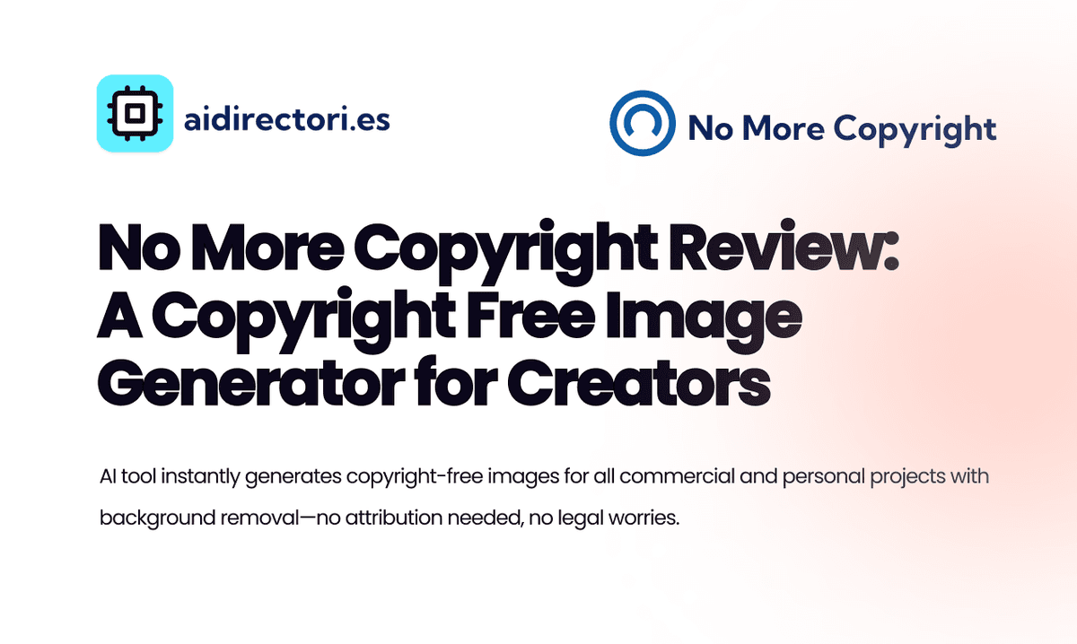 No More Copyright Review: A Copyright Free Image Generator for Creators
