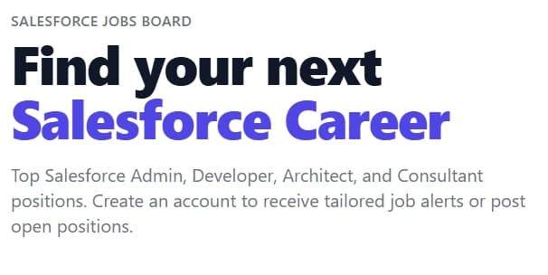 sForce Jobs interface screenshot