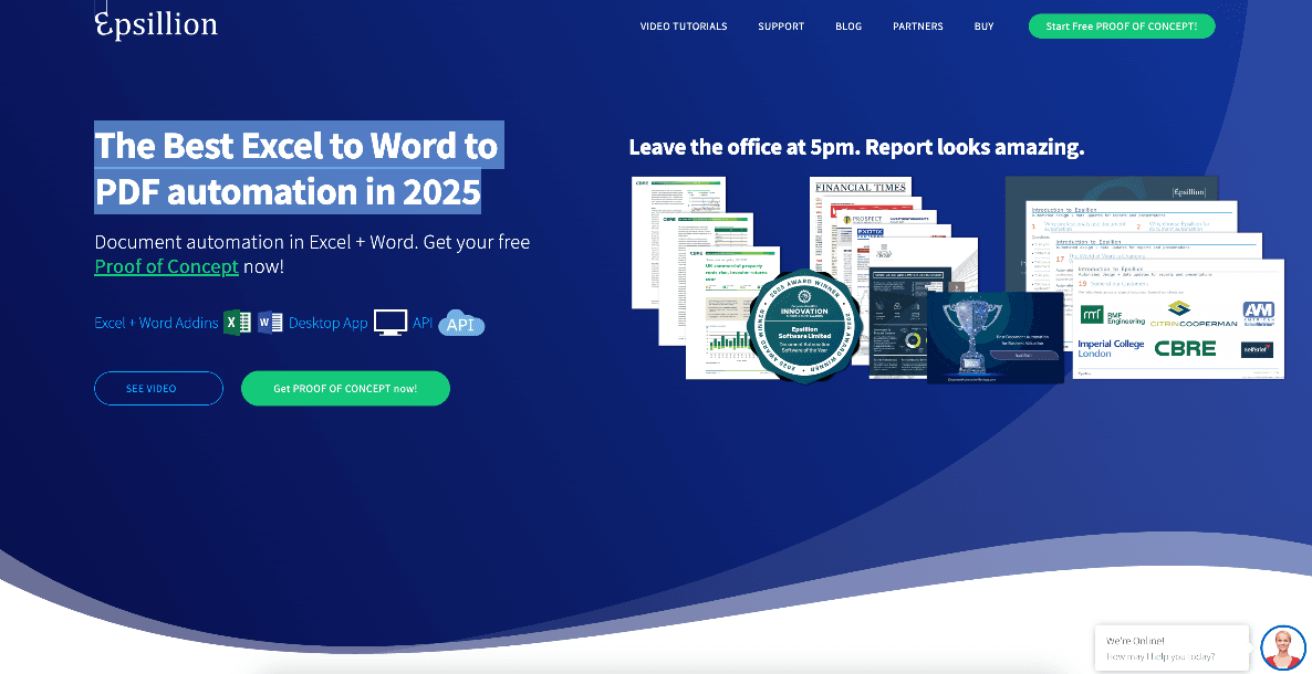 Epsillion interface screenshot