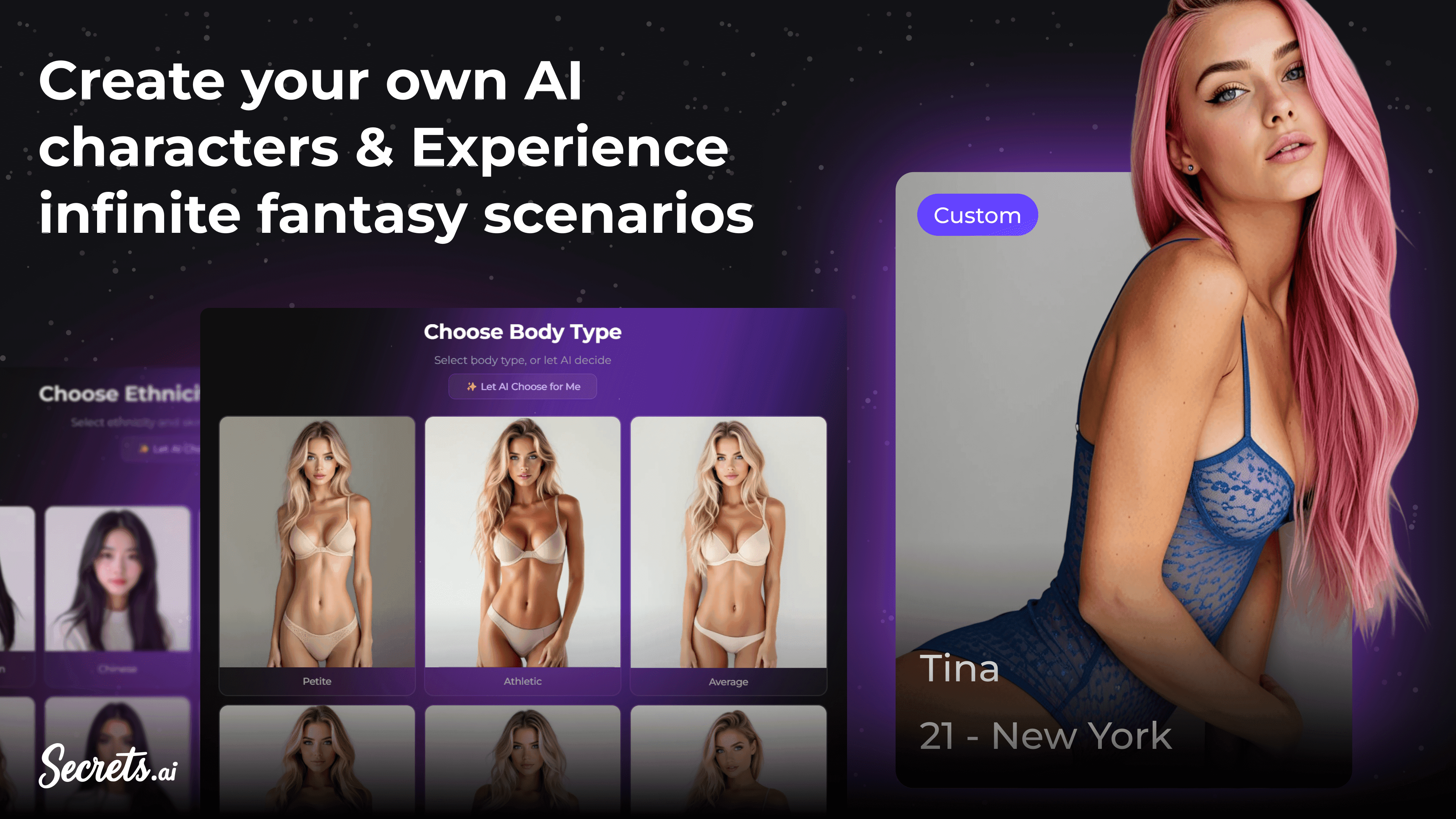 Secrets AI interface screenshot