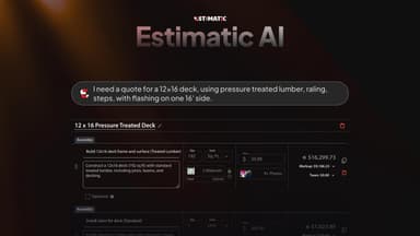 Estimatic AI thumbnail
