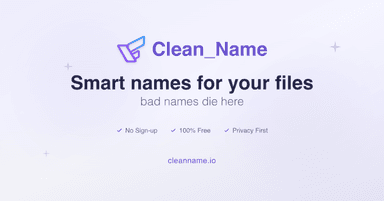 Clean_Name thumbnail