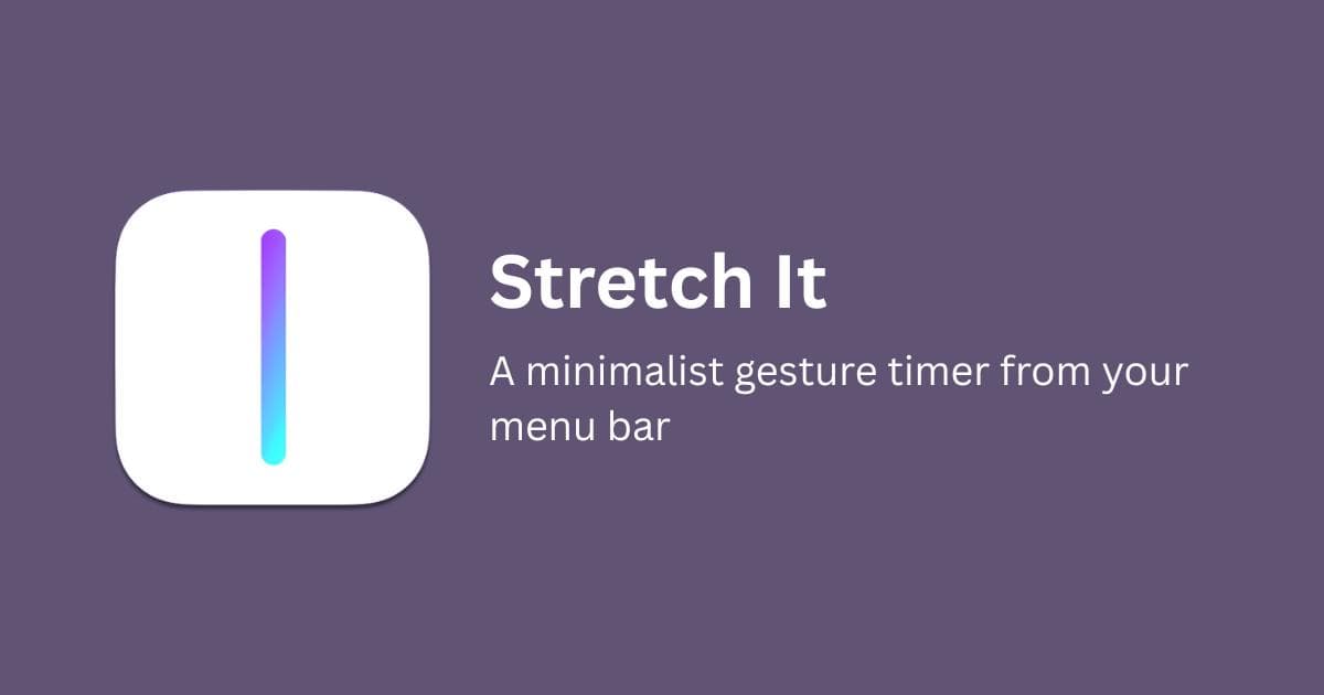 Stretch It interface screenshot