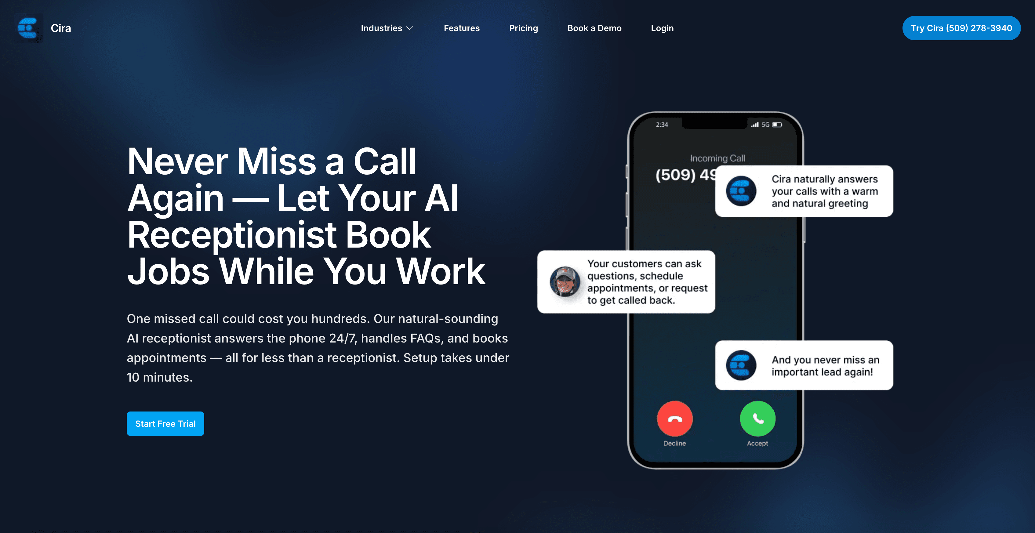 Cira interface screenshot