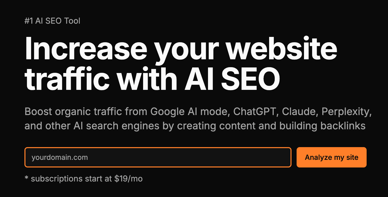 AISEOMate interface screenshot