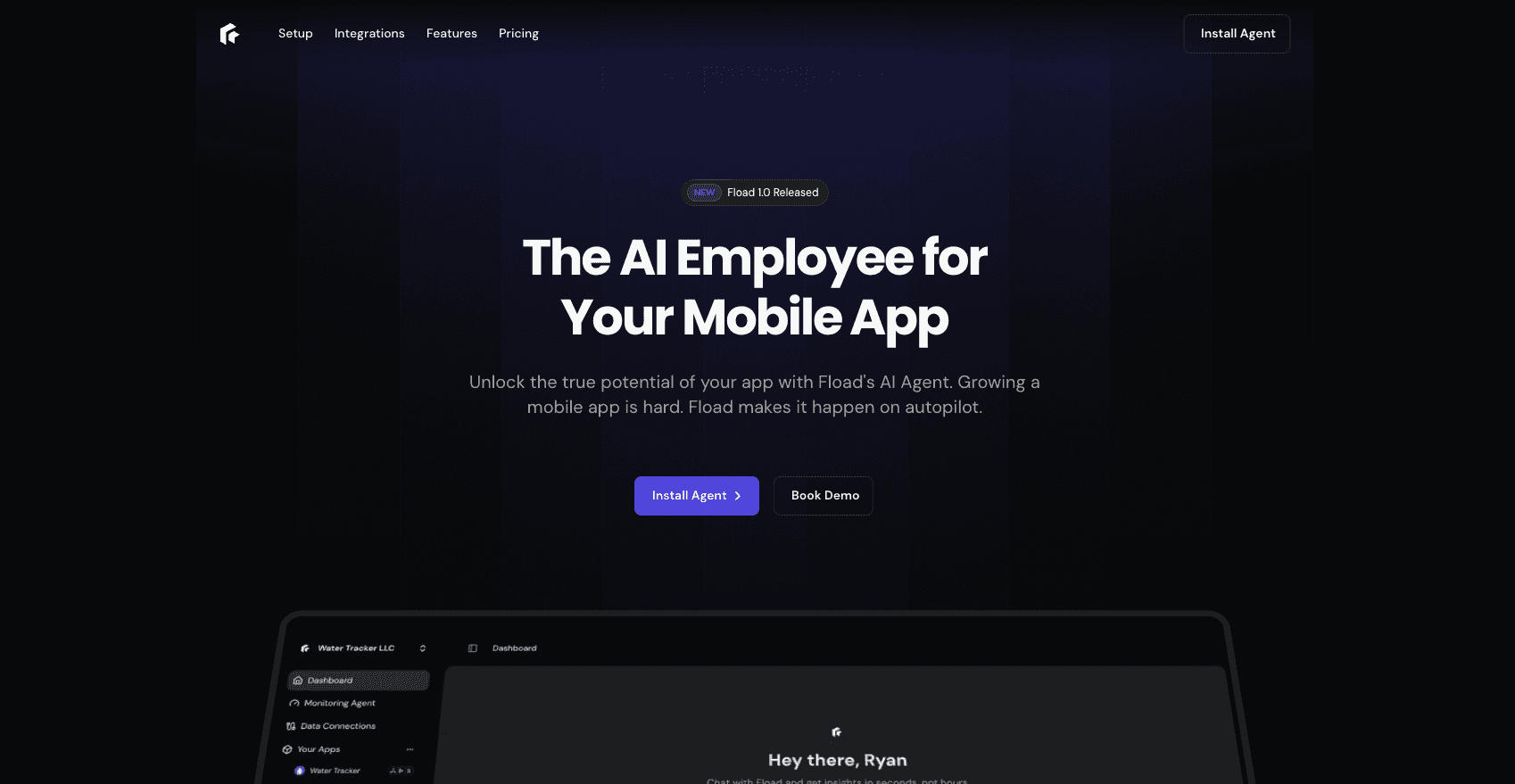 Fload interface screenshot