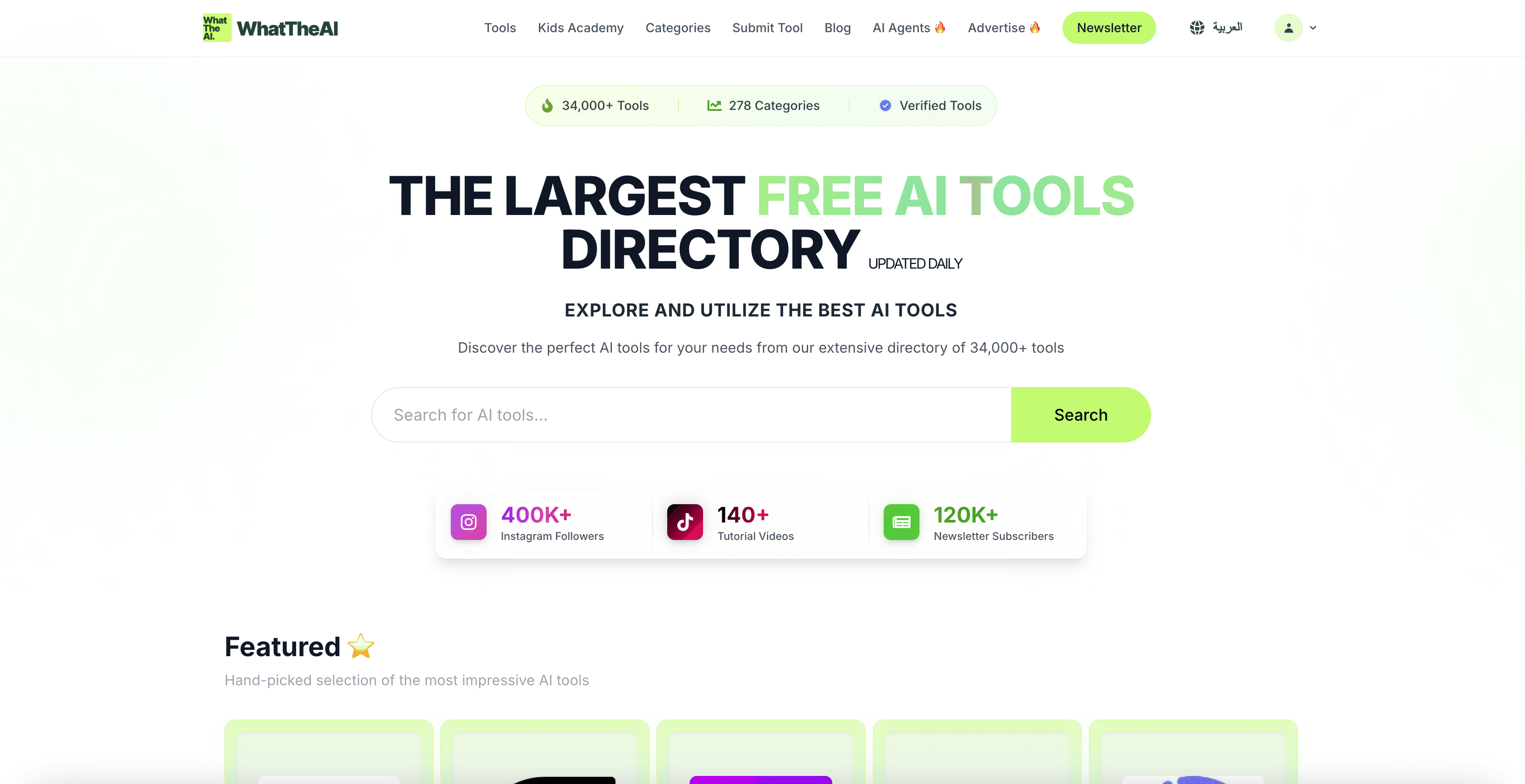 What the AI website preview