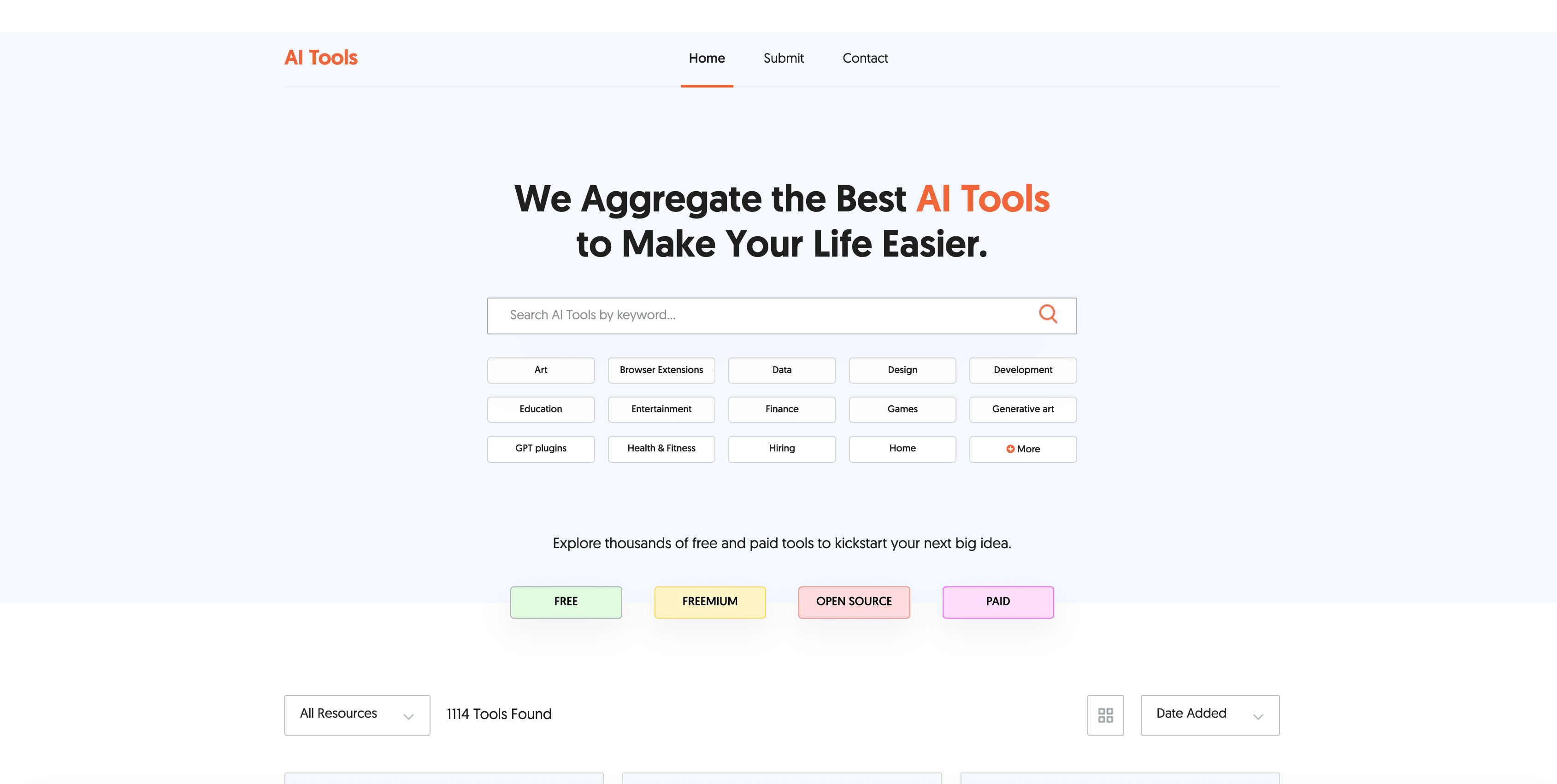 AI Tools Neil Patel website preview