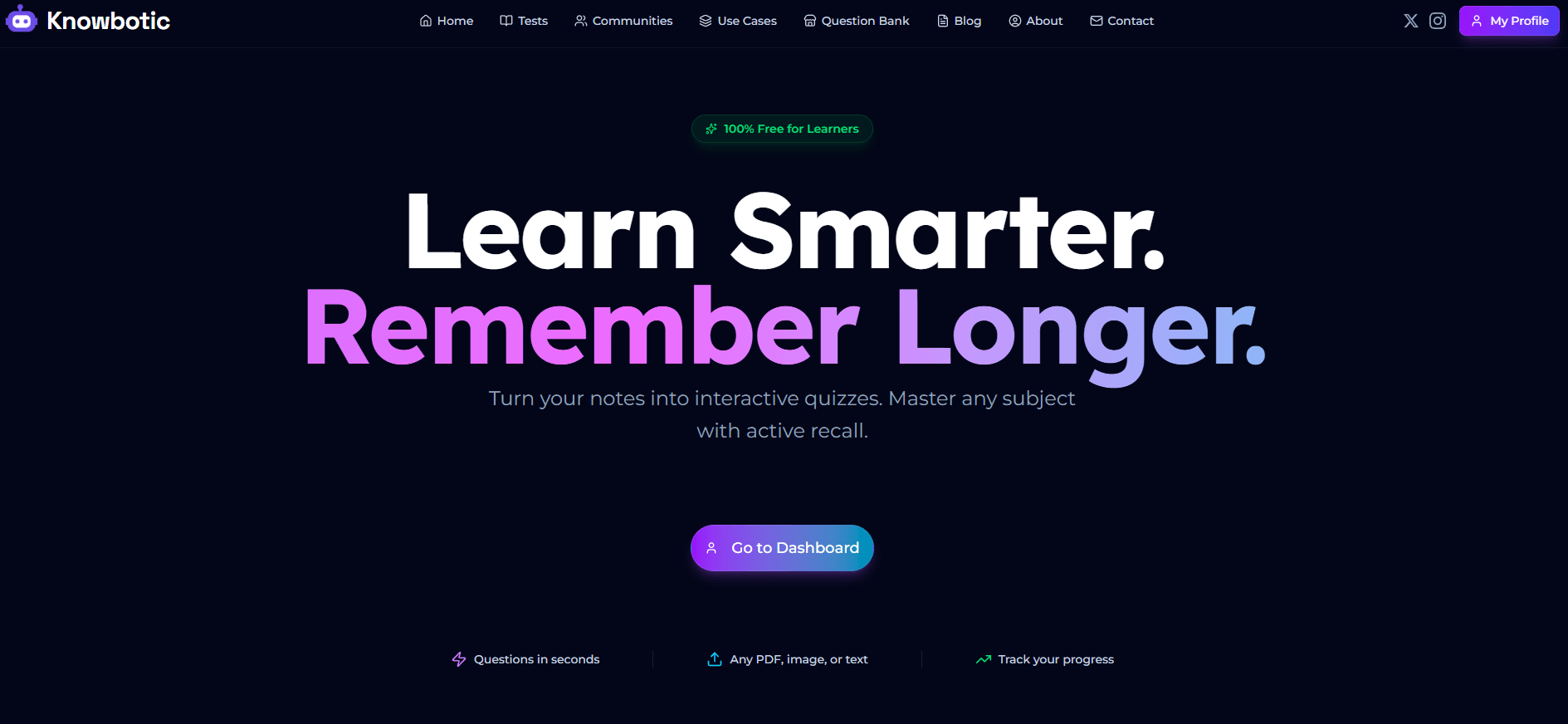 Knowbotic interface screenshot