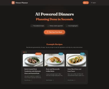 AI Dinner Planner thumbnail