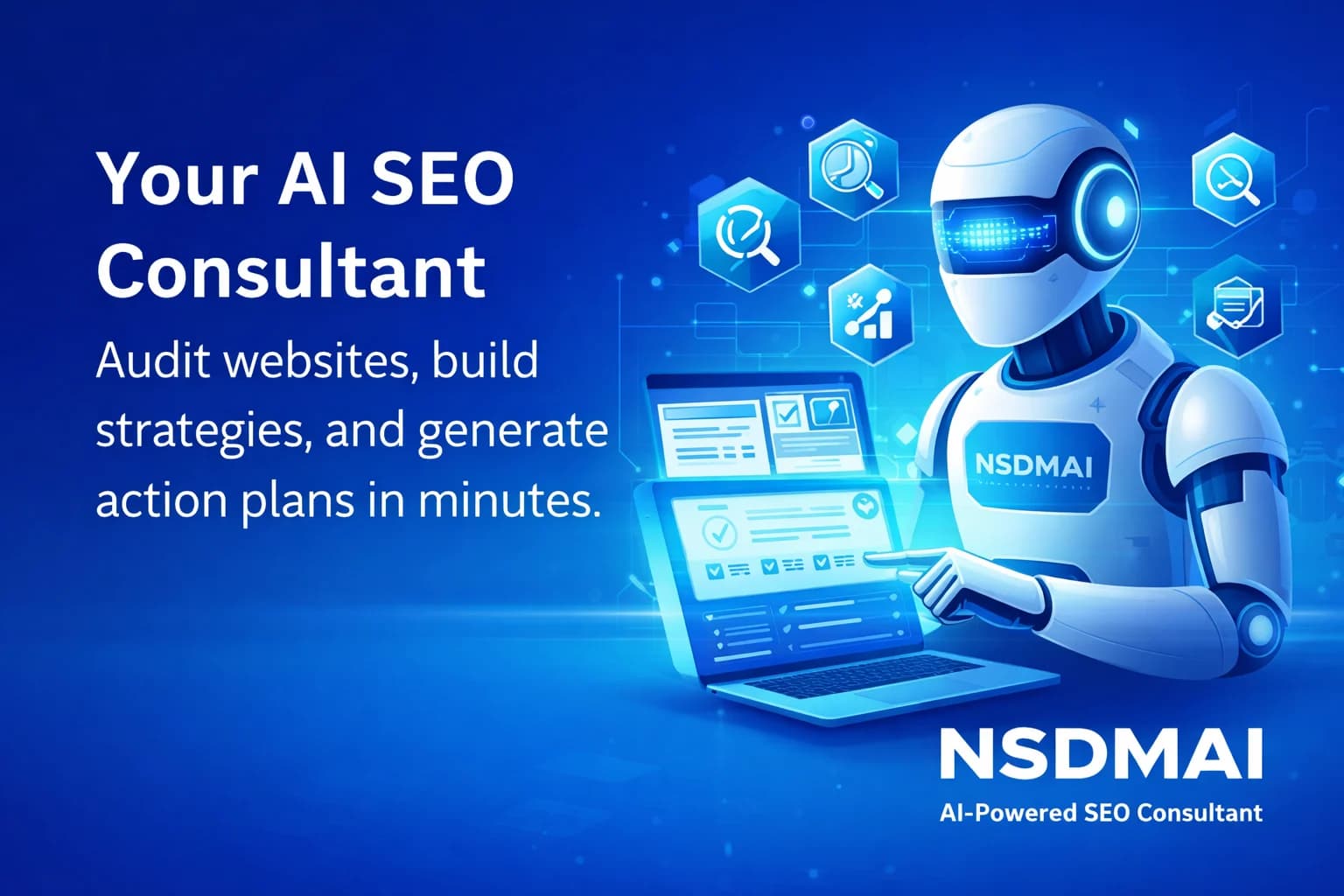 NSDM Ai interface screenshot