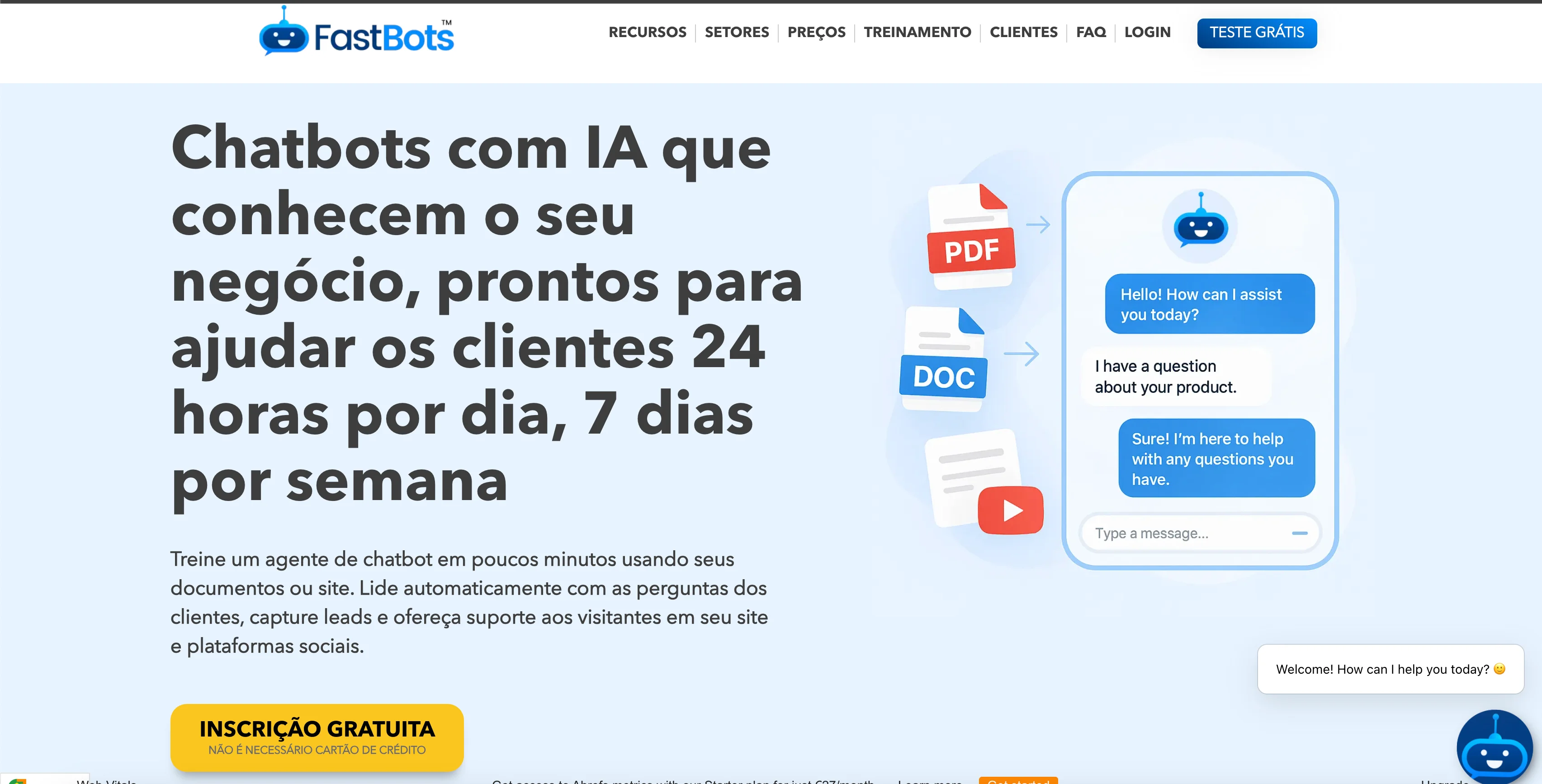 FastBots interface screenshot