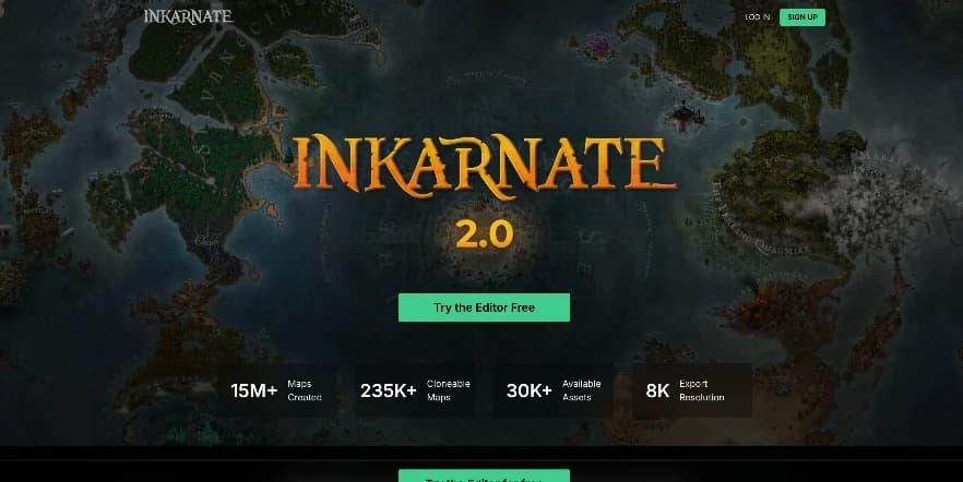 Inkarnate interface screenshot
