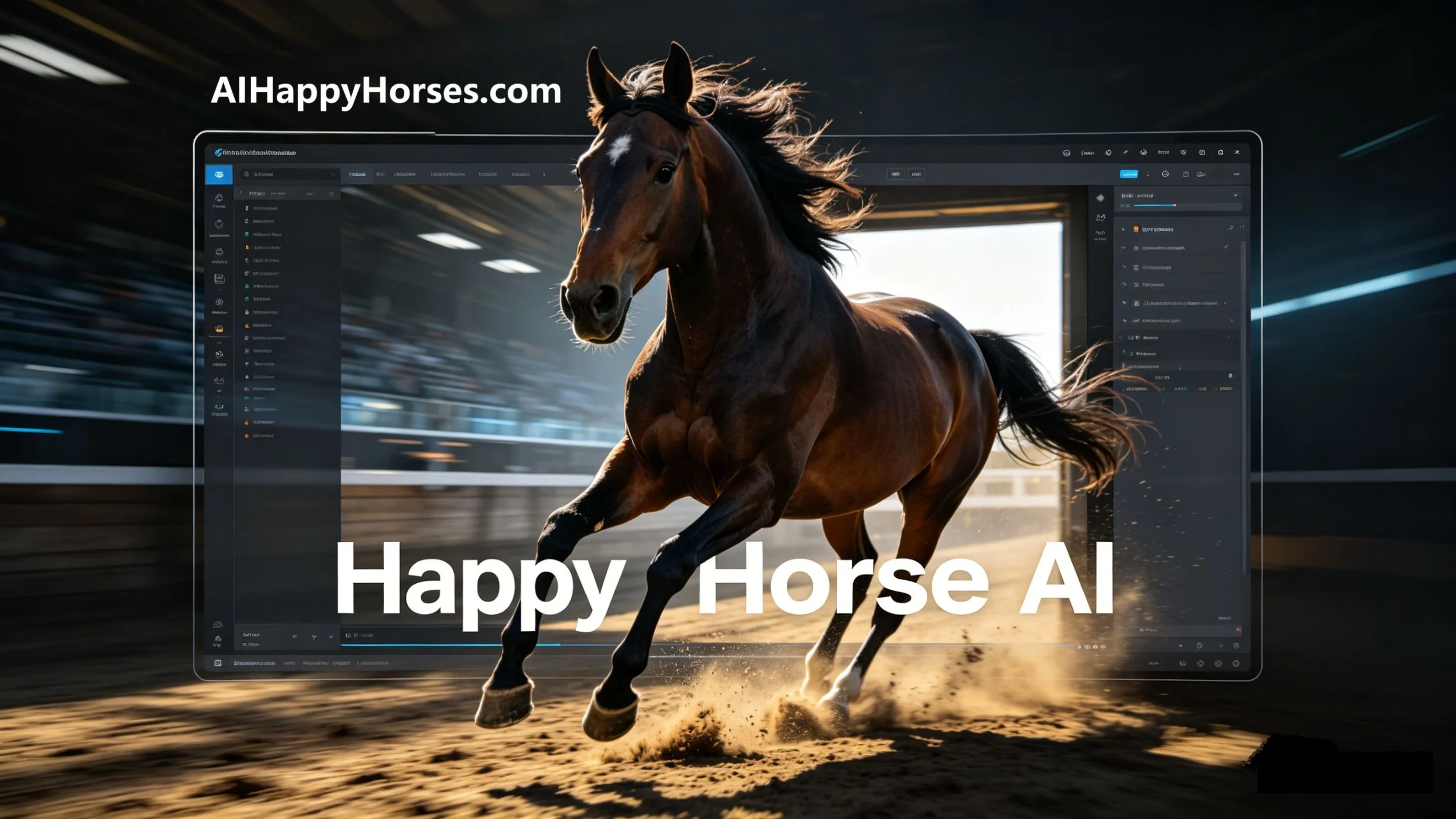 Happy Horse AI Video Generator interface screenshot