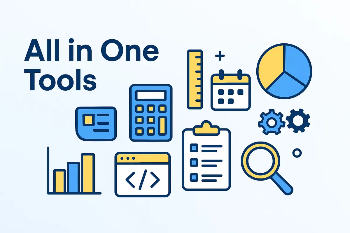 AllInOneTools interface screenshot