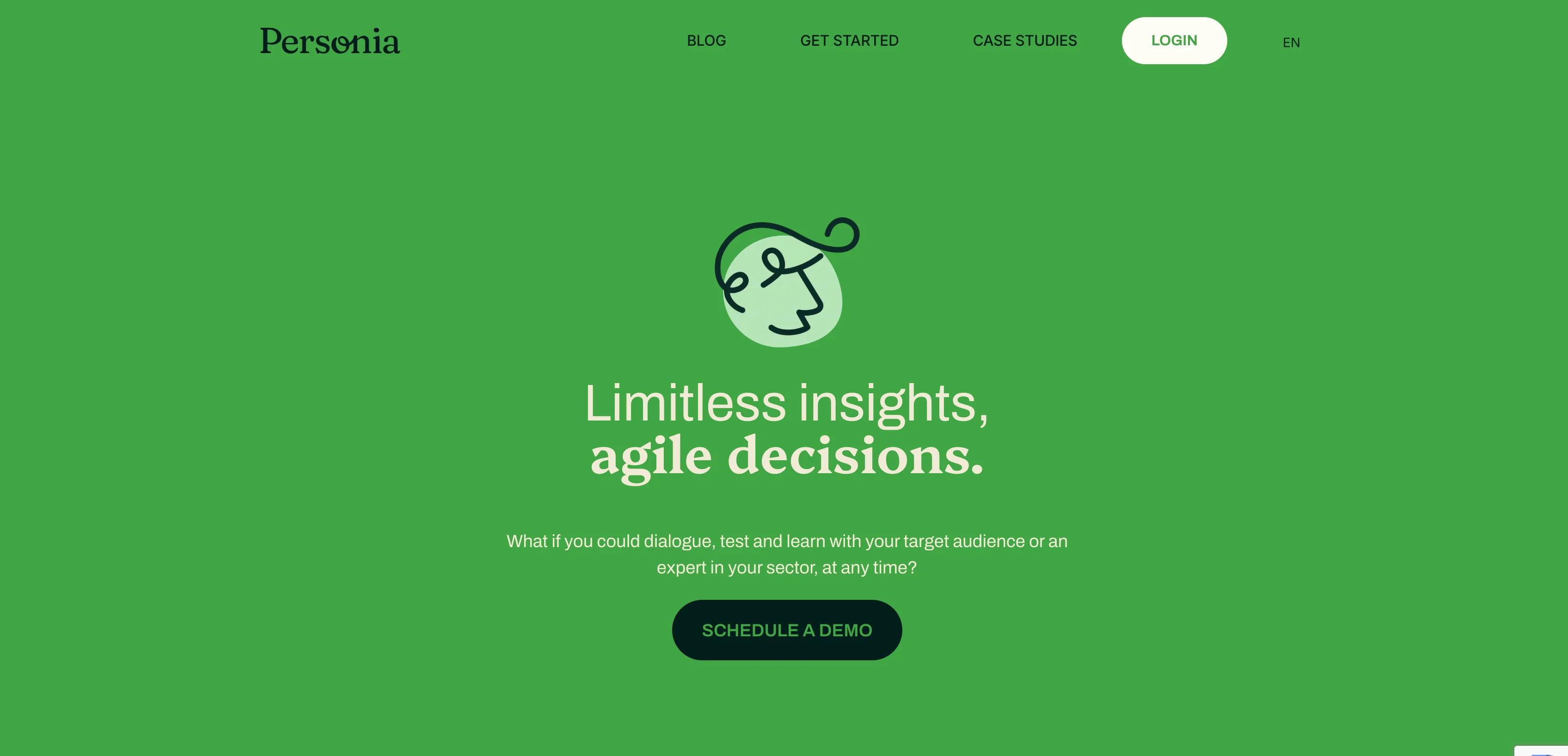 Personia interface screenshot