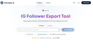 IG Follower Export Tool thumbnail