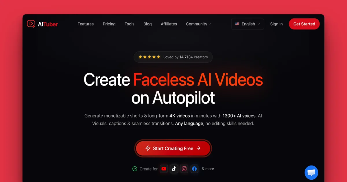 AITuber interface screenshot