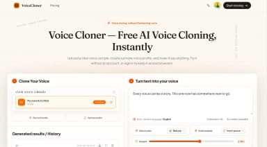 Voice Cloner thumbnail