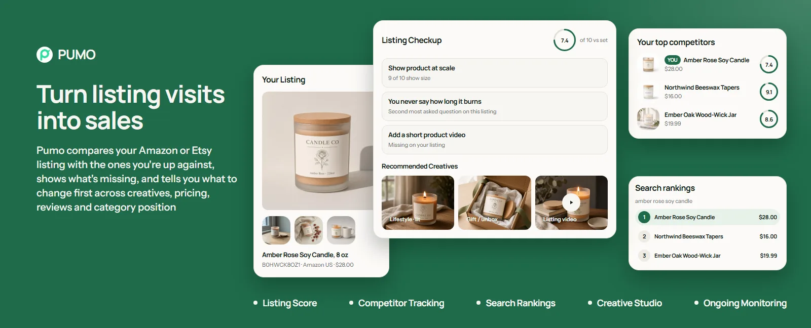 Pumo interface screenshot