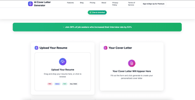 AI Cover Letter Generator thumbnail