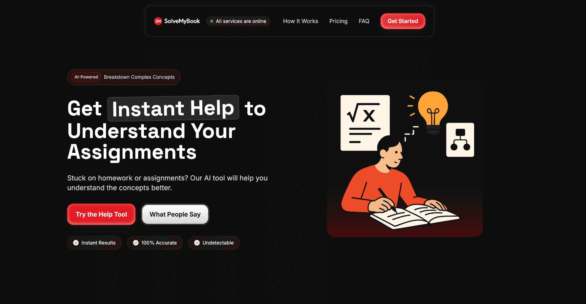 SolveMyBook interface screenshot