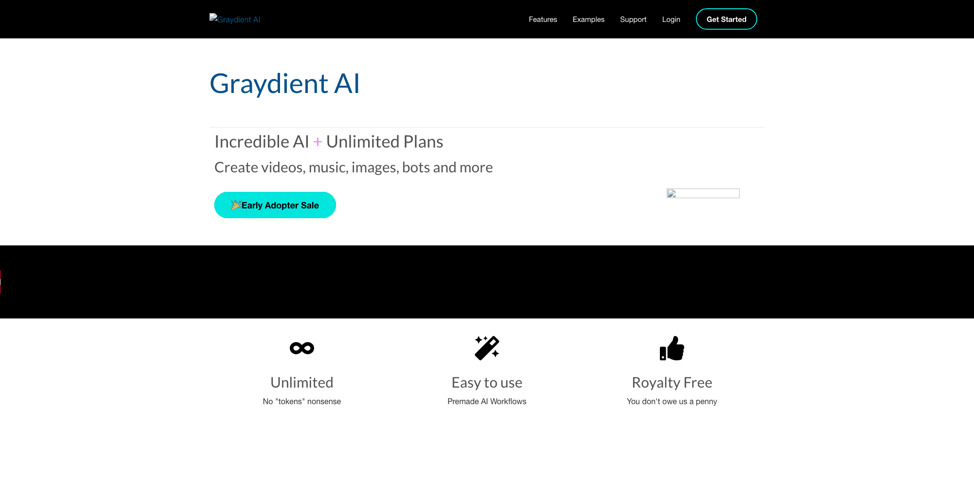 Graydient AI interface screenshot