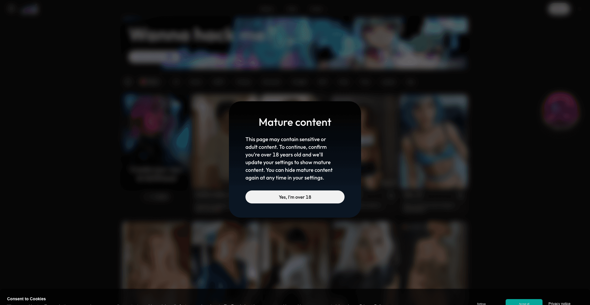 Joi interface screenshot