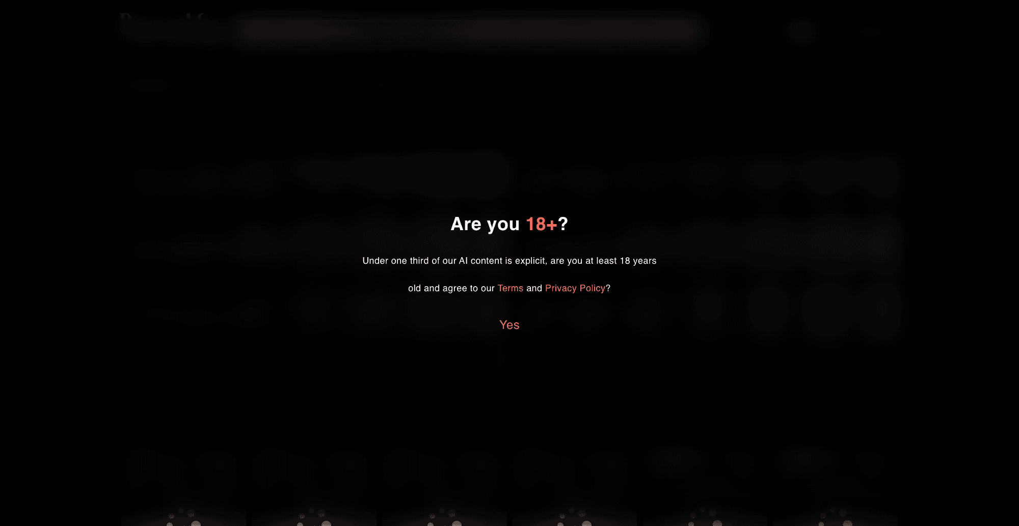 Pornify interface screenshot