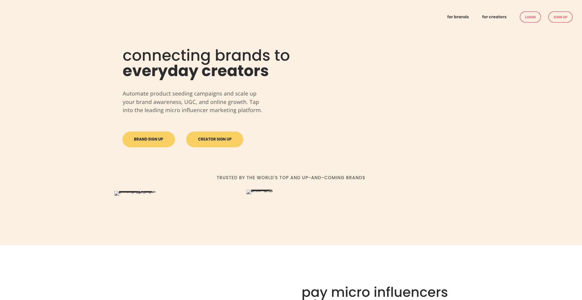 Stack Influence interface screenshot