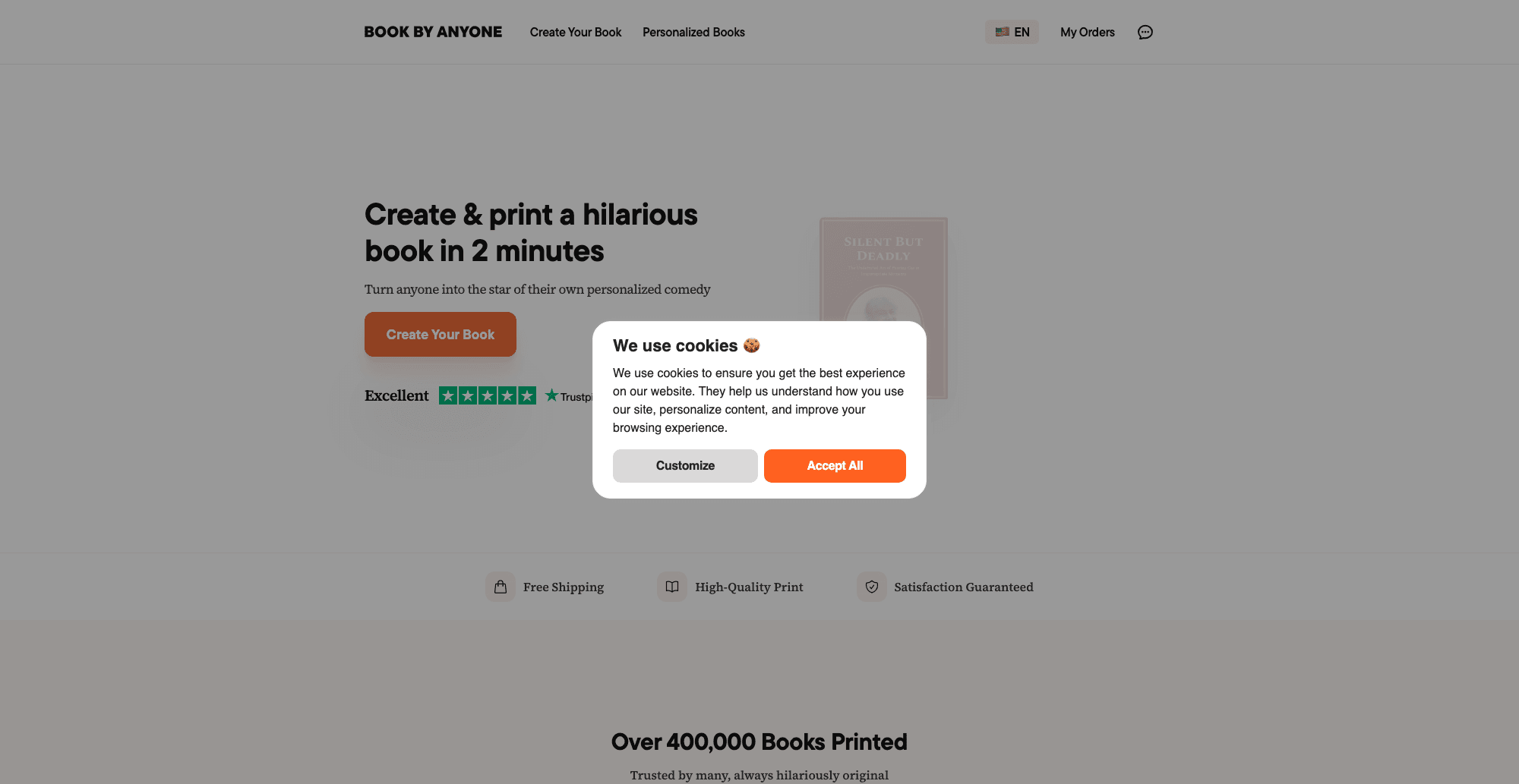 Books by Anyone interface screenshot