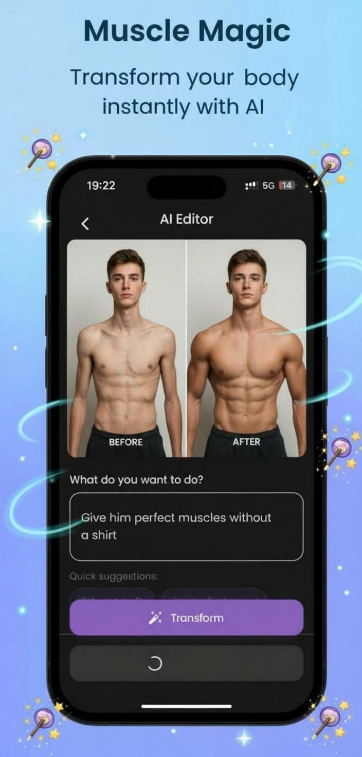 EditAI interface screenshot
