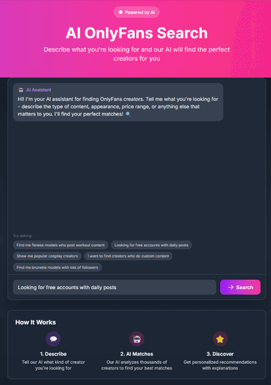 AI OnlyFans Search thumbnail