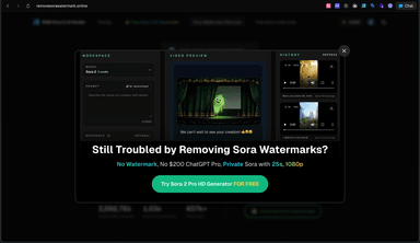 Sora 2 AI Video Generator thumbnail