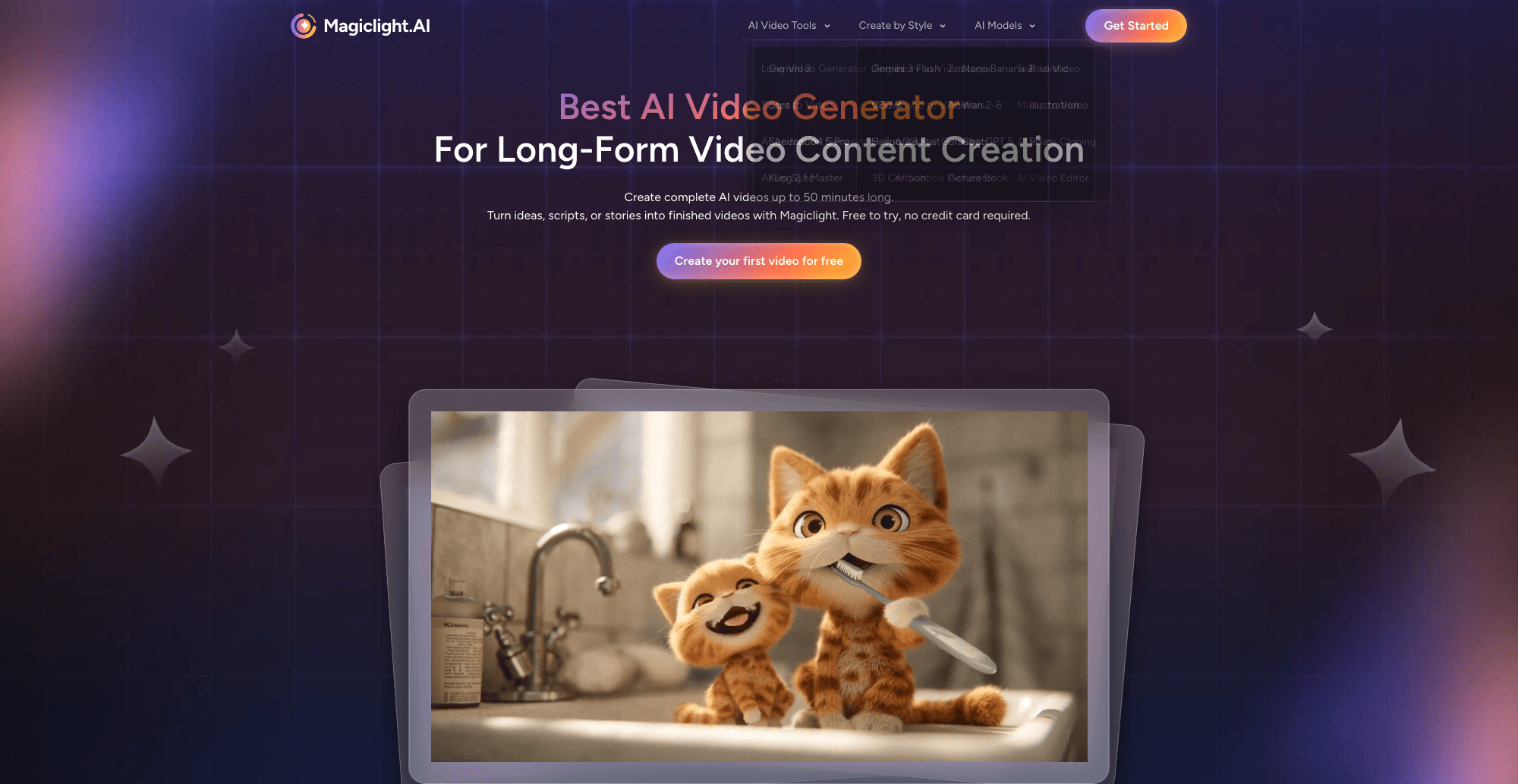 Magiclight AI interface screenshot