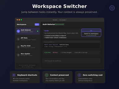 Sonars - AI Coding Assistant thumbnail