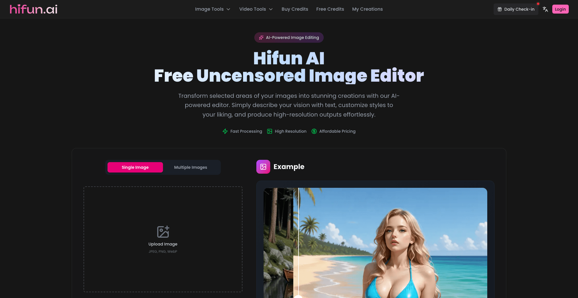 HiFun Hentai interface screenshot