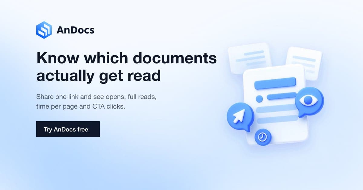 AnDocs interface screenshot