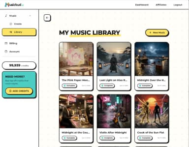 MusicBud AI thumbnail