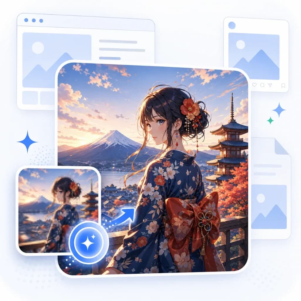 Image Upscaler interface screenshot