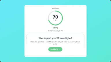 Free Domain Rating Checker thumbnail