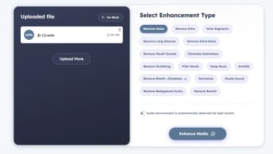 AI Voice Enhancer Online thumbnail