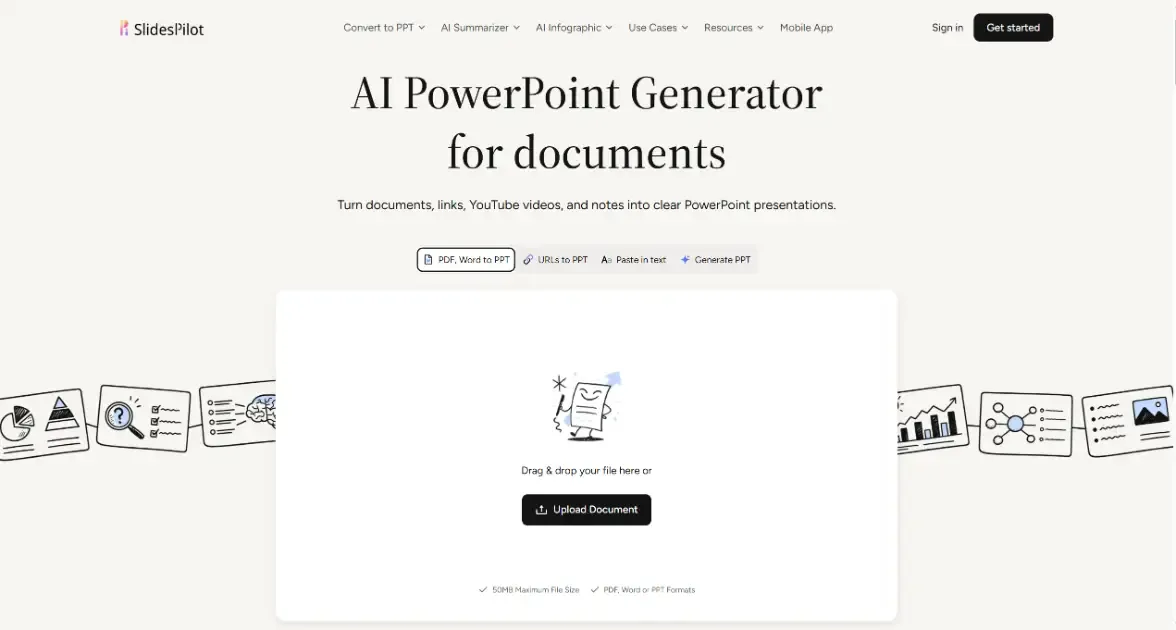 SlidesPilot interface screenshot
