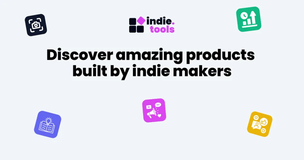 IndieTools interface screenshot