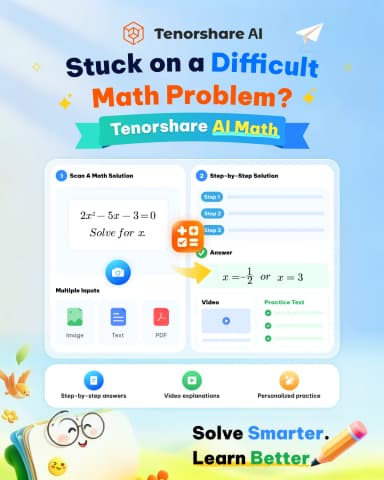 Tenorshare AI Math thumbnail