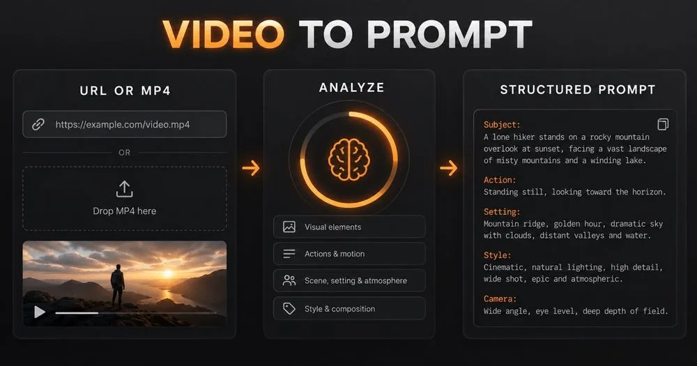 Copy Video AI interface screenshot