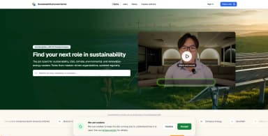 Sustainability Career Center thumbnail