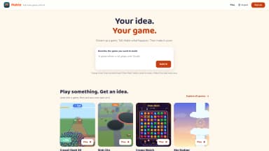 Makie: AI Game Maker for Kids thumbnail