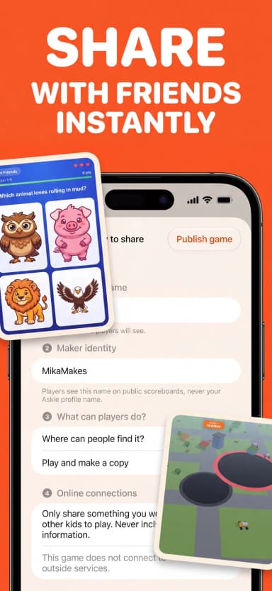 Makie: AI Game Maker for Kids thumbnail